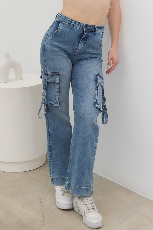 Cargo Pant - Sky Blue